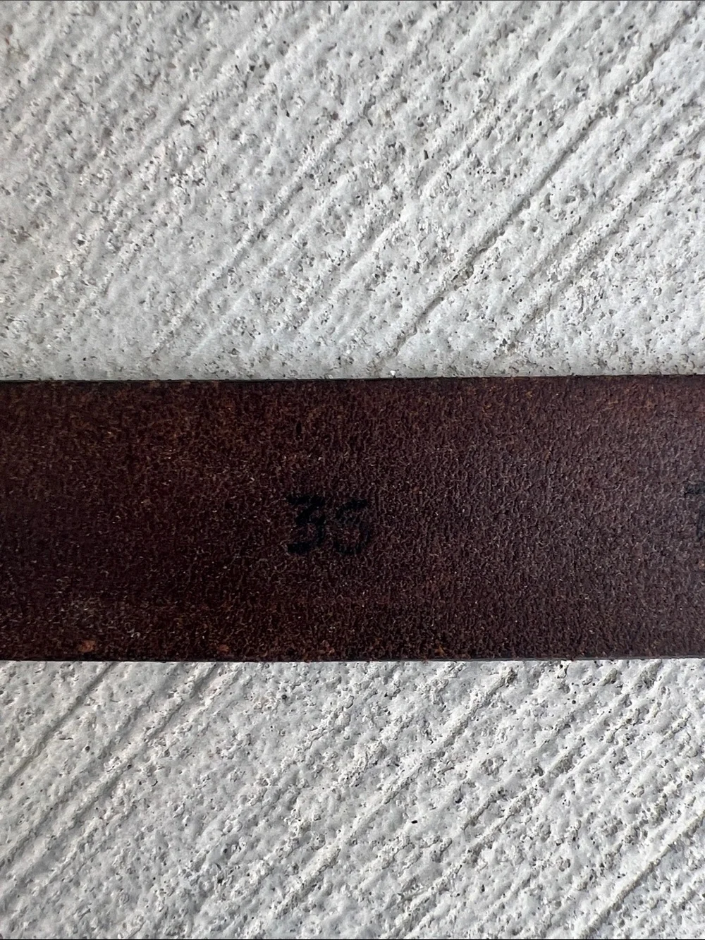 Johnston & Murphy Classic Black Leather Belt with Silver Buckle USA Made Size 36